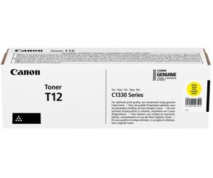 Canon Картридж T12 i-SENSYS XC1333 Series (5400 стор.) Yellow