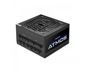 Chieftec Блок живлення Atmos (850W)90%80+ Gold, 135мм FDB, 1xMB 24pin (20+4), 2xCPU 8pin (4+4), 4xMolex, 9xSATA,