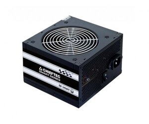 Chieftec Блок живлення Smart (500W)85%120мм, 1xMB 24pin (20+4), 1xCPU 8pin (4+4), 2xMolex, 3xSATA, 1xPCIe 8pin