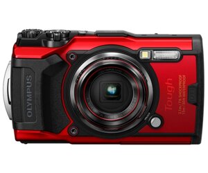 Цифрова камера Olympus TG-6 Red (Waterproof - 15m; GPS; 4K; Wi-Fi) (6500899)