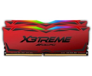 DDR4 16gb 3600mhz (2*8gb) OCPC X3 RGB red, kit