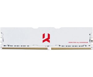 DDR4 16gb 3600mhz goodram IRDM PRO crimson WHITE, білий, retail