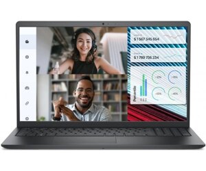 Dell ноутбук vostro 3520 15.6 FHD AG, intel i3-1215U, 8GB, F512GB, UMA, lin, чорний