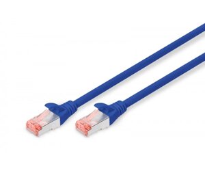 Digitus патч-корд CAT 6 S-FTP, 10м, AWG 27/7, LSZH, синій