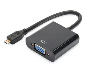 Digitus Перехідник Micro-HDMI - VGA Full HD