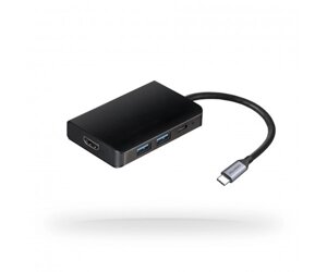 Док-станція USB3.1 type-C > HDMI/USB 3.0x2/PD 60W 5-in-1 DSC-501 chieftec