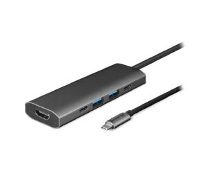 Док-станція USB3.2 type-C > HDMI/USB 3.2x2/USB-C/PD 80W 5-in-1 DSC-502 chieftec