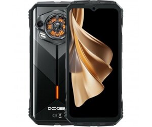 Doogee Смартфон S PUNK 6.58 6/256ГБ, 2SIM, 10800мА рік, чорний