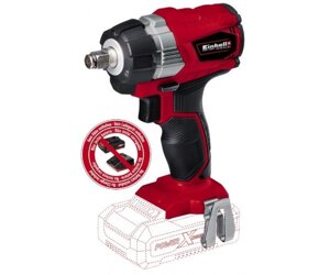 Einhell Гайкокрут ударний TP-CW 18 Li BL - Solo акум., PXC, 18В, 215 Нм, безщітк., квадрат, 1.1 кг (без АКБ і ЗП)