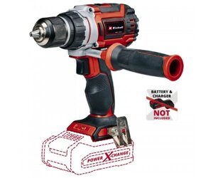 Einhell Шуруповерт-дриль TP-CD 18/60 Li BL - Solo акум., PXC, 18В, безщітк., 60 Нм, 1.37 кг (без АКБ і ЗП)