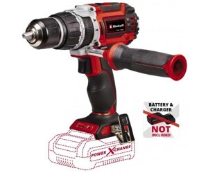 Einhell Шуруповерт-дриль ударний TP-CD 18/60 Li-i BL - Solo акум., PXC, 18В, безщітк., 60 Нм, 1.37 кг (без АКБ і ЗП)