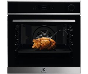 Electrolux Духовий шафа електричний, 72л, А+пара, дисплей, конвекція, піроліз, ф-ція пароварки, телескопічні