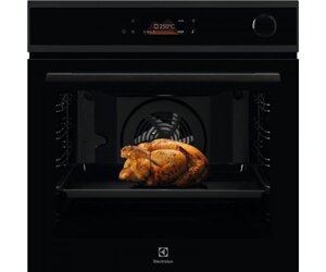 Electrolux Духовий шафа електричний, 72л, А+пара, дисплей, конвекція, піроліз, ф-ція пароварки, телескопічні