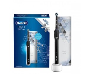 Електрична зубна щітка Oral-B D16 PRO 750 Cross Action Design Edition Black