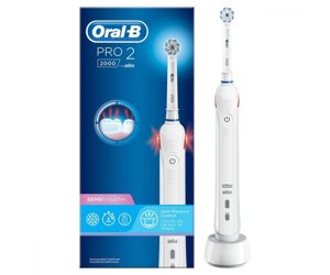 Електрична зубна щітка Oral-B Pro2 2000 Sensi UltraThin D501.513.2