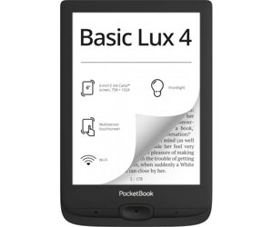 Електронна книга PocketBook 618 Basic Lux 4 Ink Black (PB618-P-CIS)