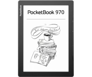 Електронна книга 9.7 PocketBook 970, Mist Grey, WiFi, 825x1200 (E Ink Carta), 512Mb/8Gb, сенсорний екран, 16 градацій