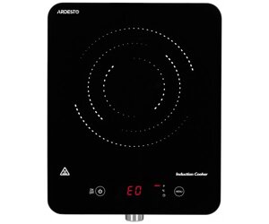 Електроплита індукційна Ardesto ICS-B116, Black, 1800 W, 1 конфорка, керування сенсорне / поворотне, таймер