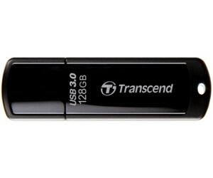 Flash Drive Transcend JetFlash 700 128GB USB 3.0 Black (TS128GJF700) (6234048)