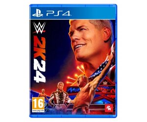 Games software WWE 2K24 [BD диск]PS4)