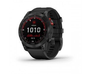 Garmin Fenix 7 Solar Slate Gray with Black Band