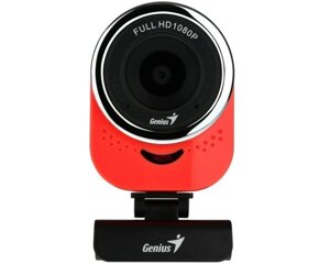 Genius Веб-камера Qcam-6000 Full HD Red