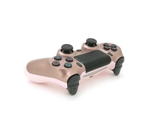 Геймпад Brazzers бездротовий для PS4 Wireless DUALSHOCK 4, роз'єм для навушників, LED light bar, Rose-gold, 3.7V,