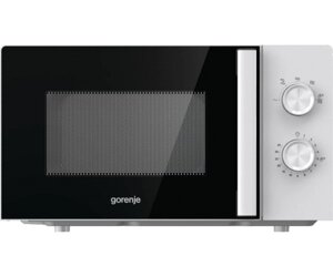 Gorenje Мікрохвільова піч, 20л, хутро. керув., 800Вт, білий