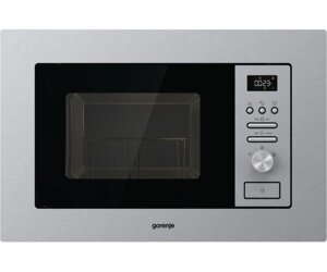 Gorenje Піч мікрохвильова, вбудовувана, 20л, 800Вт, гриль, дисплей, нерж