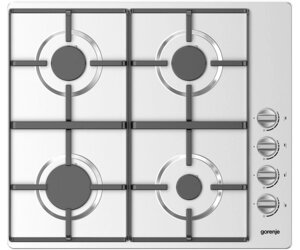 Gorenje Варильна поверхня газова, 60см, емальовані, нерж