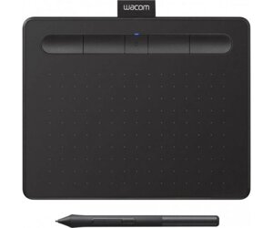 Графічний планшет Wacom Intuos S Bluetooth Black Manga (CTL-4100WLK-M)