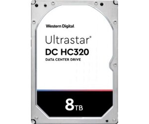 HDD 8TB, WD ultrastar DC HC320, 7200rpm, 256MB, 3.5 SAS (HUS728T8tal5204/0B36400)