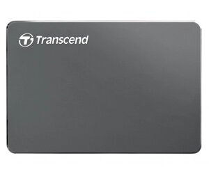 HDD накопичувач transcend storejet 25C 1TB (TS1tsj25C3n) USB 3.0 iron gray (6326162)