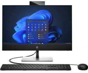 HP Комп'ютер персональний моноблок ProOne 440-G9 23.8 FHD IPS AG, Intel i5-12400T, 8GB, F256GB+1Tb, UMA, WiFi, кл+м,