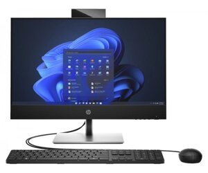 HP Комп'ютер персональний моноблок ProOne 440-G9 23.8 FHD IPS AG, Intel i5-13500T, 16GB, F512GB, UMA, кл+м, DOS, чорний