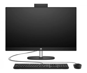 HP Компютер персональний моноблок All-in-One 27 FHD IPS AG, Intel i3-1315U, 16GB, F512GB, UMA, WiFi, кл+м, DOS, чорний