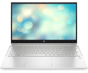 HP ноутбук pavilion 15-eg3001ua 15.6 FHD IPS AG, intel i7-1355U, 16GB, F1024GB, NVD550-2, DOS, сріблястий