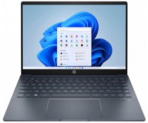 HP ноутбук pavilion plus 14-eh1001ua 14 2.8K OLED, intel i7-1355U, 16GB, F1024GB, NVD2050-4, DOS, синій