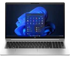 HP ноутбук probook 450-G10 15.6 FHD IPS AG, intel i5-1334U, 16GB, F512GB, UMA, DOS, сріблястий