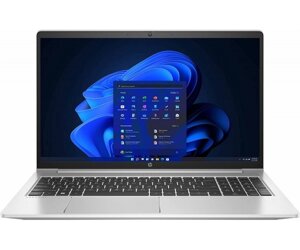 HP ноутбук probook 450-G9 15.6 FHD IPS AG, intel i3-1215U, 8GB, F256GB, UMA, DOS, сріблястий