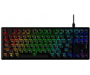 Hyperx клавіатура alloy origins core PBT aqua USB RGB ENG/RU black