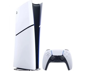 Ігрова приставка Sony PlayStation 5 Slim Digital Edition, White, без Blu-ray приводу (CFI-2016)