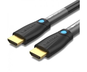 Кабель HDMI M - M,10.0 м, V2.0, Engineering 4K 60Гц 18Gbps HD 7.1 PVC Black Vention