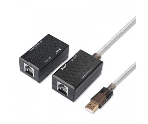 Кабель USB AM-AF (продовжувач),60.0м (USB 2.0 по витій парі RJ 45) DT-5015 Dtech