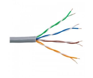 Кабель вита пара Atcom (60510) Standard FTP, 0.51мм, ССА, CAT6, 1Gb/s, 305м