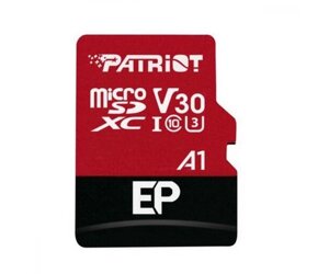 Карта памяті patriot 1 TB microsdxc class 10 UHS-I U3 + SD-adapter (PEF1tbep31MCX)