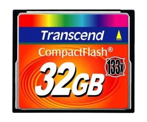 Карта памяті Transcend 32 GB 133X CompactFlash Card TS32GCF133