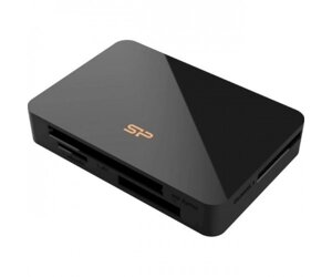 Картридер Silicon Power All-in-One Card Reader Black (SPU3A05REDEL6L0K)