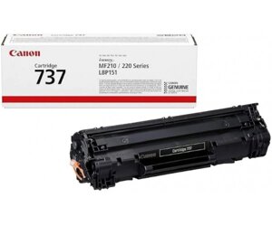 Картридж Canon 737 ВК (6223725)