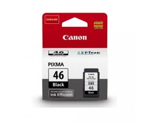 Картридж Canon PG-46, Black, E404/414/464/474/484, 15 мл (9059B001)